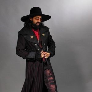 Long vintage style coat